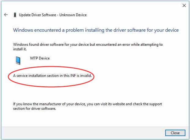 mtp driver download for windows 10 pro n