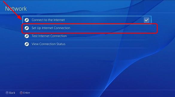 Playstation 4 on sale network settings