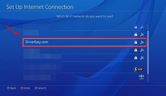 ps4 internet settings