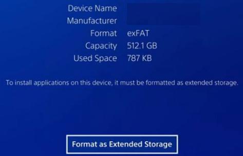 playstation 4 extended storage