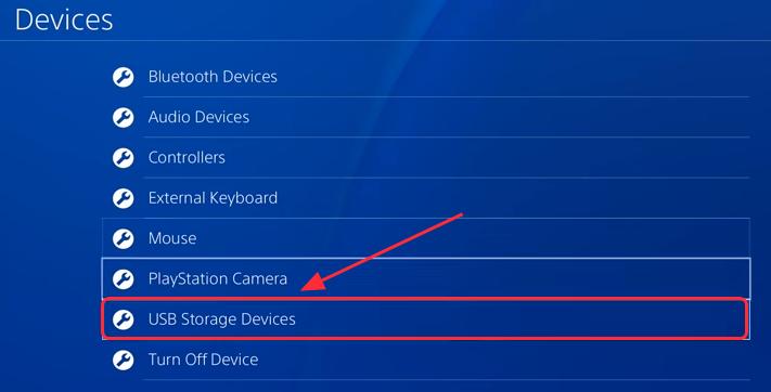 usb storage on ps4