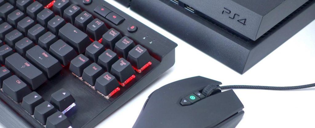 Play ps4 with mouse and deals keyboard