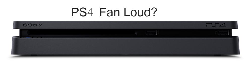 What should I do when my PS4 Pro gets loud?