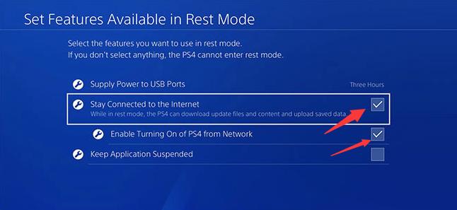 Easy To Stream From Ps4 Without Delay Driver Easy - check the boxes for stay connected to the internet and enable turning on of ps4 from network