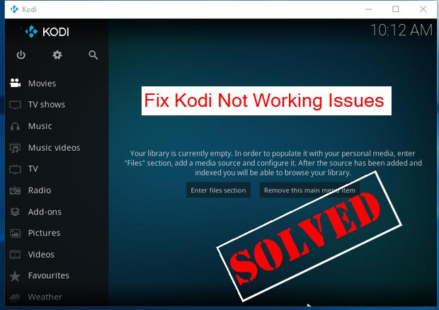 kodi download failed no response from server