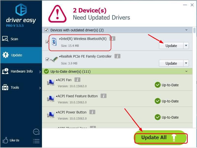 Device Manager Bluetooth / Permanent Bluetooth disconnection in Windows