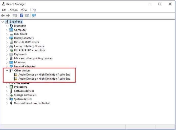 intel dsp high definition audio drivers windows 10