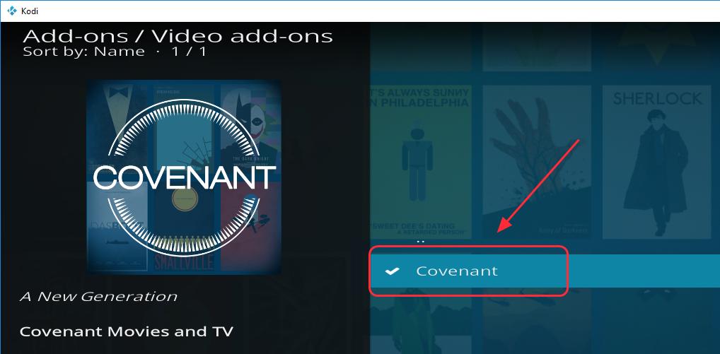 covenant kodi subtitles