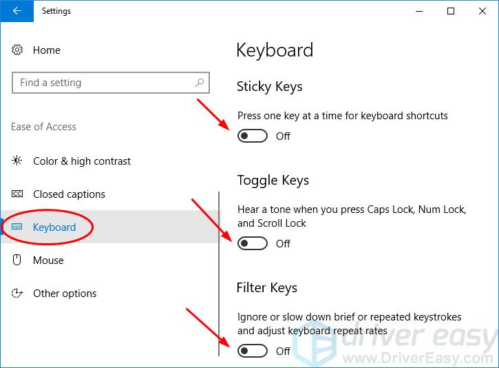 How to Reset Shift Key on Keyboard?