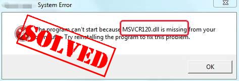 Best Solutions To Fix Msvcr120 Dll Is Missing In Windows Driver Easy