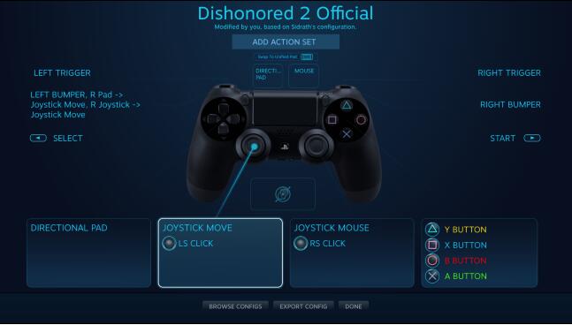 ps4 joypad on pc