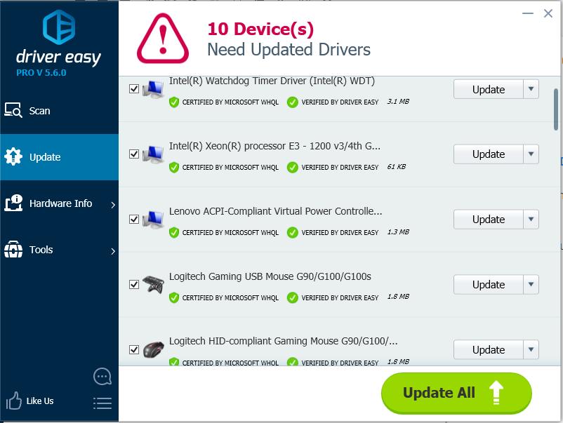 bisoncam nb pro driver windows 10 acpi