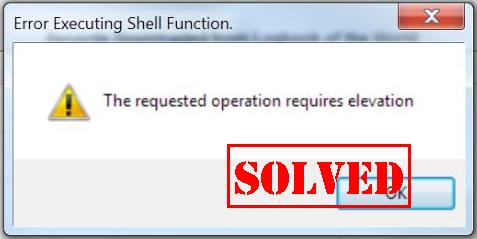 Fix The Requested Operation Requires Elevation Error On - an error occurred while starting roblox details createprocess