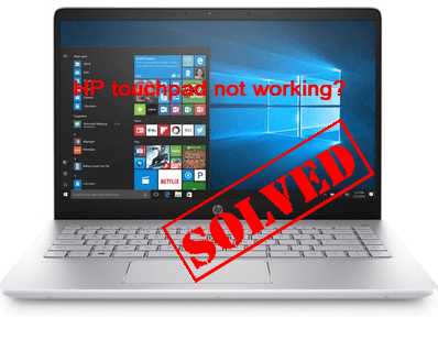 touchpad stopped working windows 8