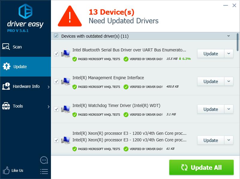 intel graphics driver windows 10 problem