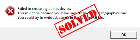 failed to create a graphics device hoi4