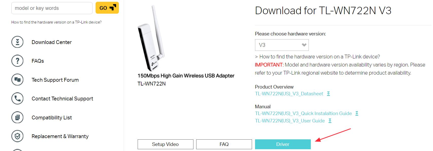 tp link tl wn881nd drivers download