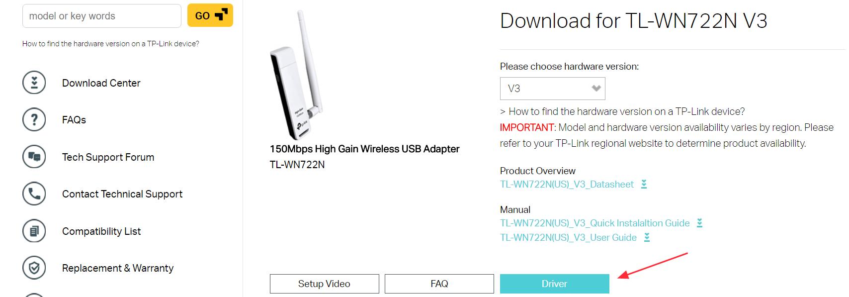 tp link tl wn722n driver for xp free download