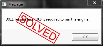 [Fixed] DX11 feature level 10.0 is required to run the ... - 336 x 150 jpeg 34kB
