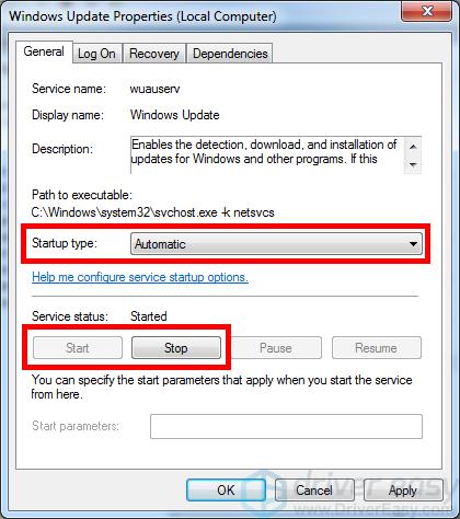 Windows Update Service Not Running Solved Driver Easy - 