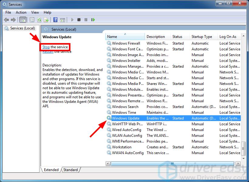 how to uninstall windows update agent