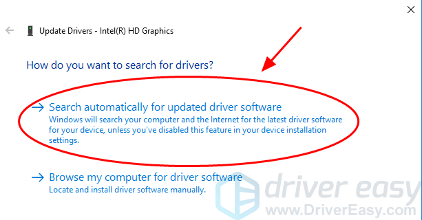 Update your graphics driver