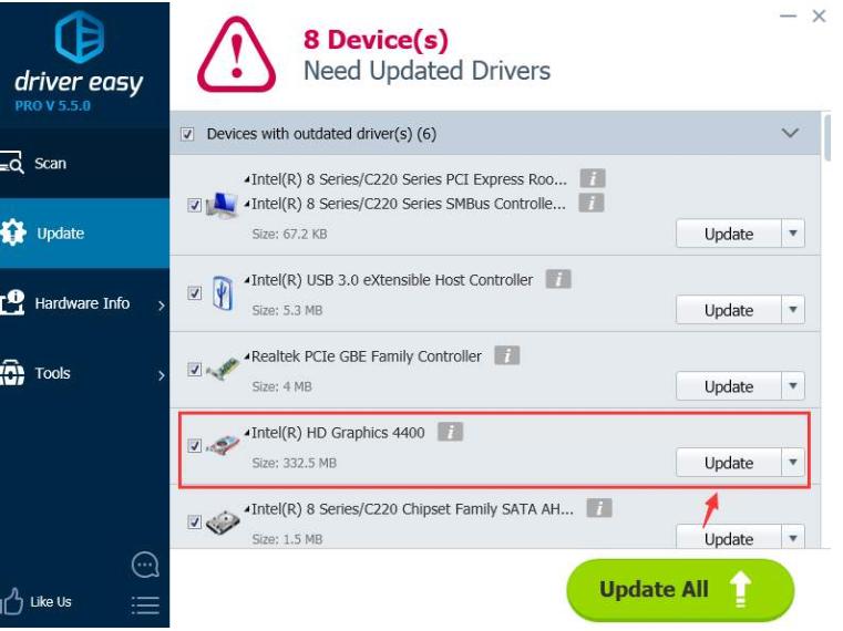 intel hd graphics flickering windows 10