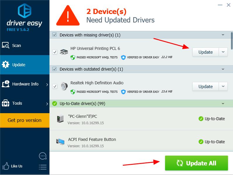 hewlett packard laserjet 5 driver for windows 10