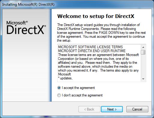 DirectX, Software