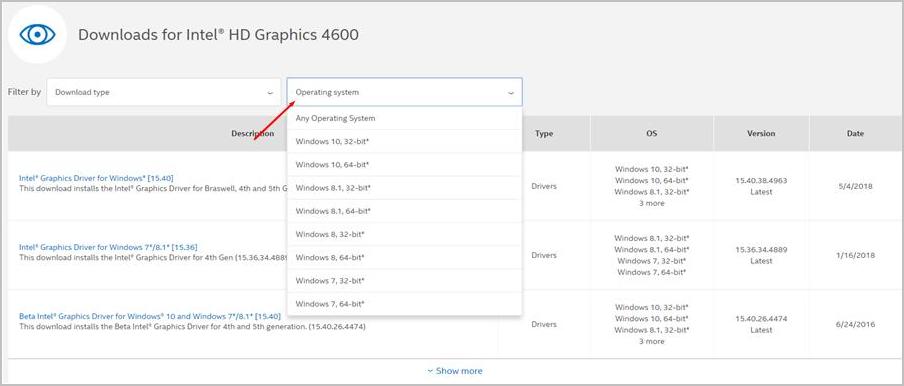 intel graphics 4600 specs