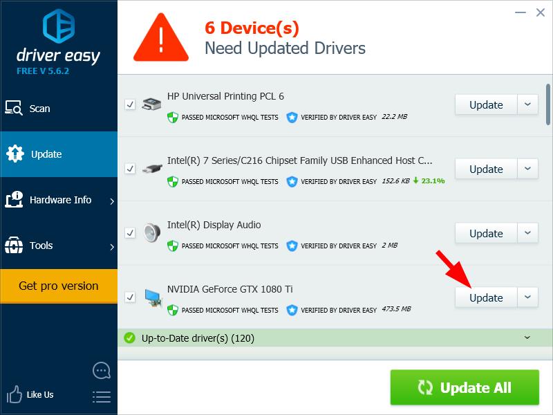 Gtx 2025 1080ti driver