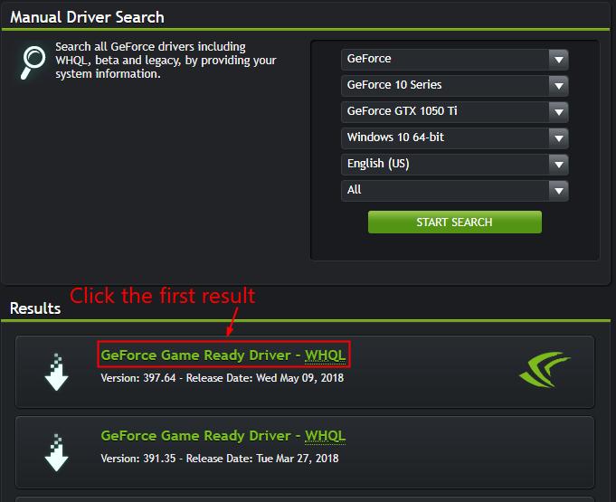 nvidia geforce gtx 860m update