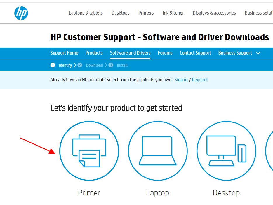 install hp officejet pro 8610 to computer