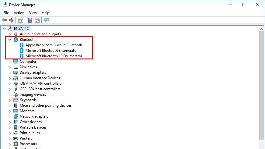 install bluetooth driver windows 10