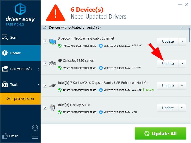 HP OfficeJet 3830 Printer Driver Download for Windows ...