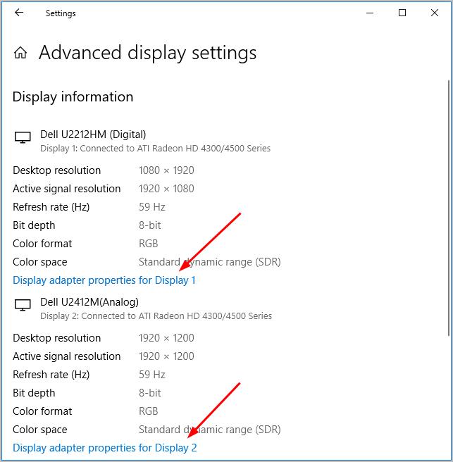 dell display not detected