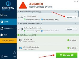 HP LaserJet P2035 Driver Issues in Windows [Solved] - Driver Easy