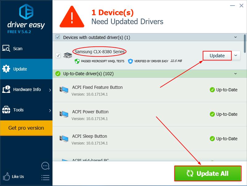 Samsung Printer Driver Windows - Driver Easy