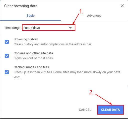 reasons for google chrome not responding