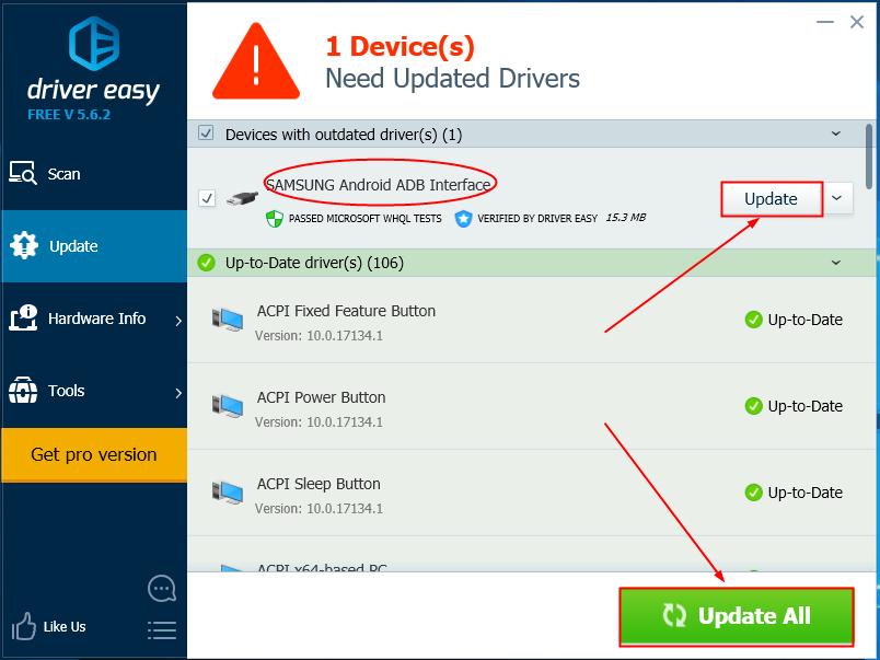 samsung usb drivers free download