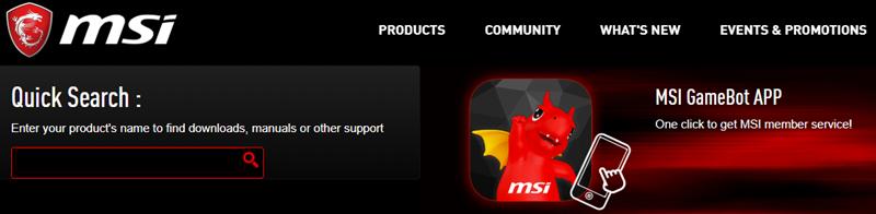 Msi gpu online driver