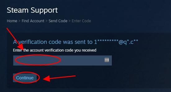 steam forgot password block