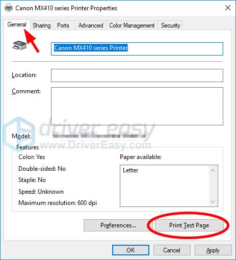 Canon mg3100 printer is not responding windows 10