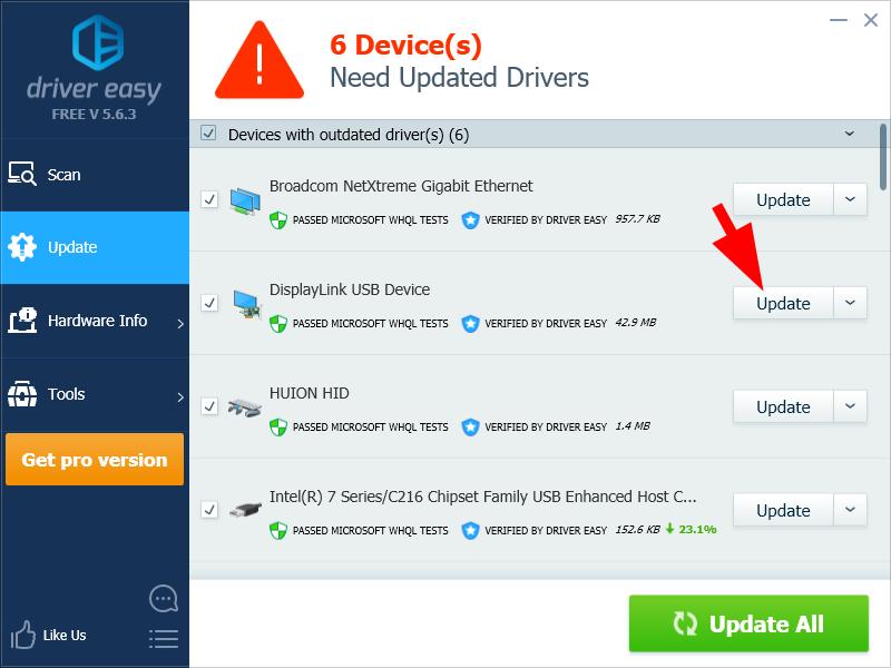 displaylink manager high cpu windows 10