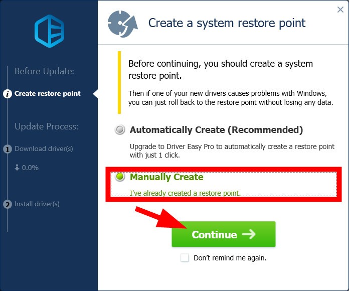 driver easy update