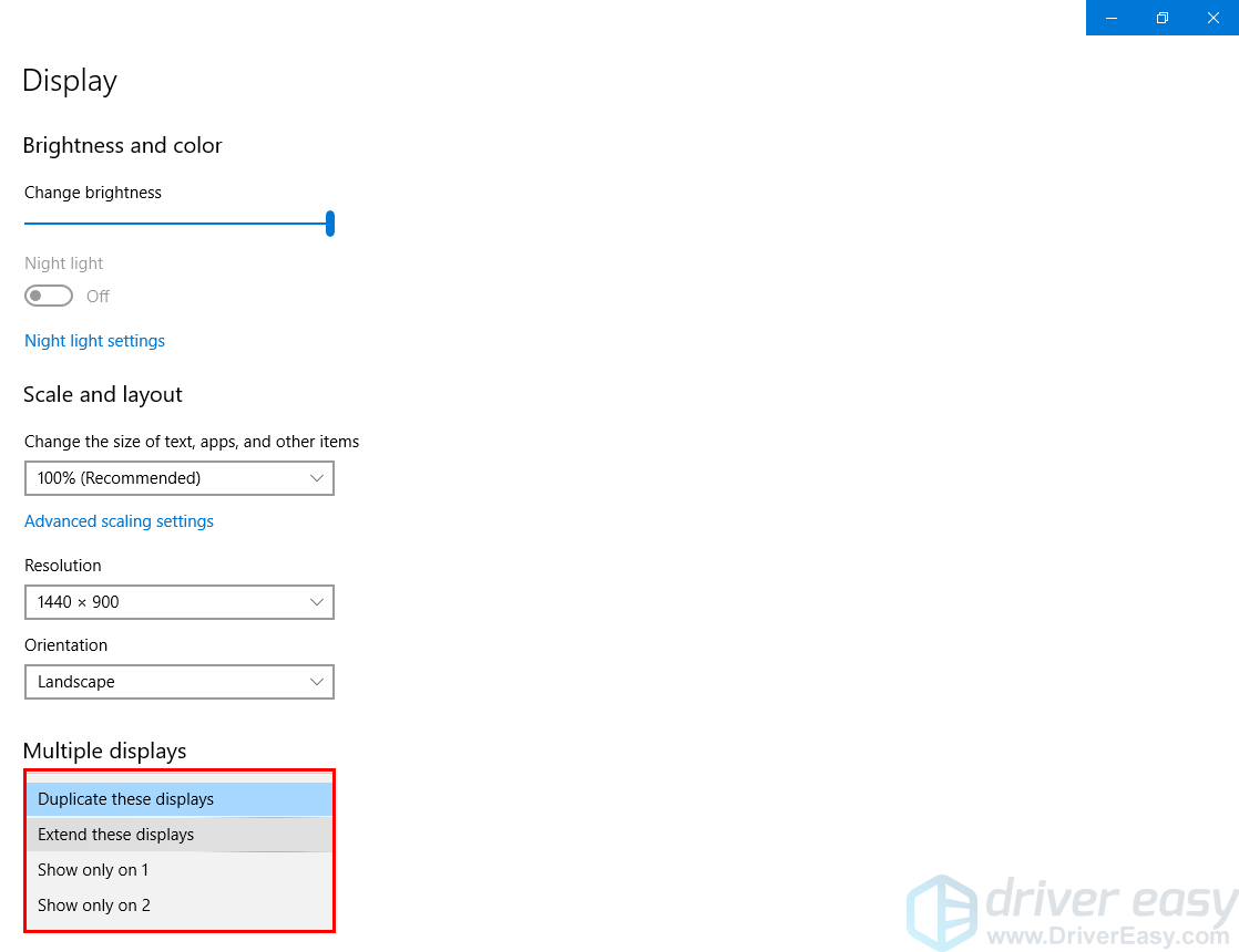 How to Set up Your Second Monitor in Windows 7, 8 and 10 - Driver Easy