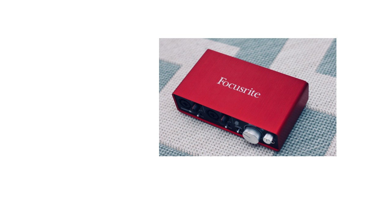 focusrite scarlett 2i2 not recognized