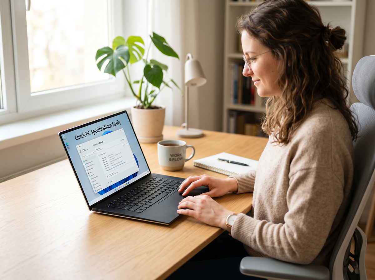 how to windows pc specifications on windows 11 and windows 10