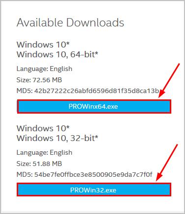 intel 82579lm gigabit network connection windows 10