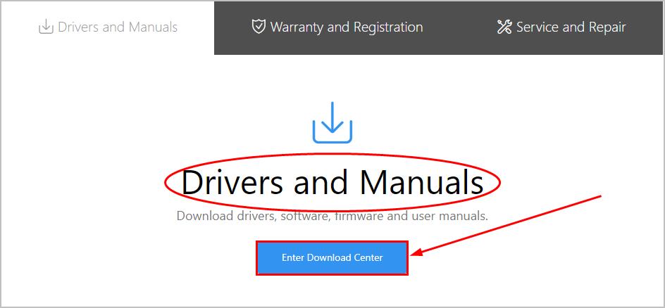 Media Driver Download for Setup windows 10